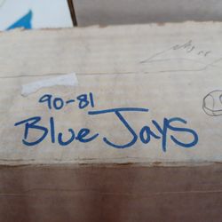 90-81 Blue Jays Cards Set