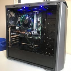 ‘P90’  CUSTOM PHANTEKS Gaming PC - Intel Core i5, RX 590, 16GB RAM, 120GB SSD + 4TB HDD