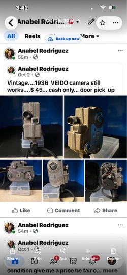 Vintage 1936 Cine-Kodak 8mm Film Camera