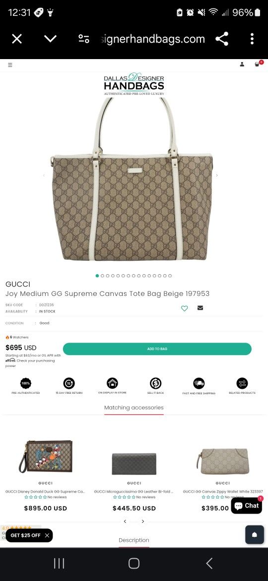 Gucci Tote