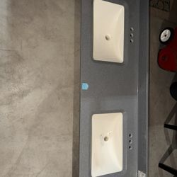 The Onyx Collection Double-Sink