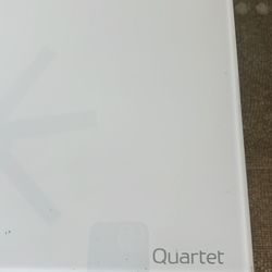 Dry Erase Board, Glass Whiteboard 72"W x 48"H, Magnetic, White