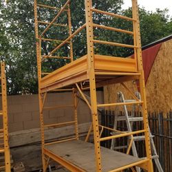 Heavy Duty Scaffolding With Wheels