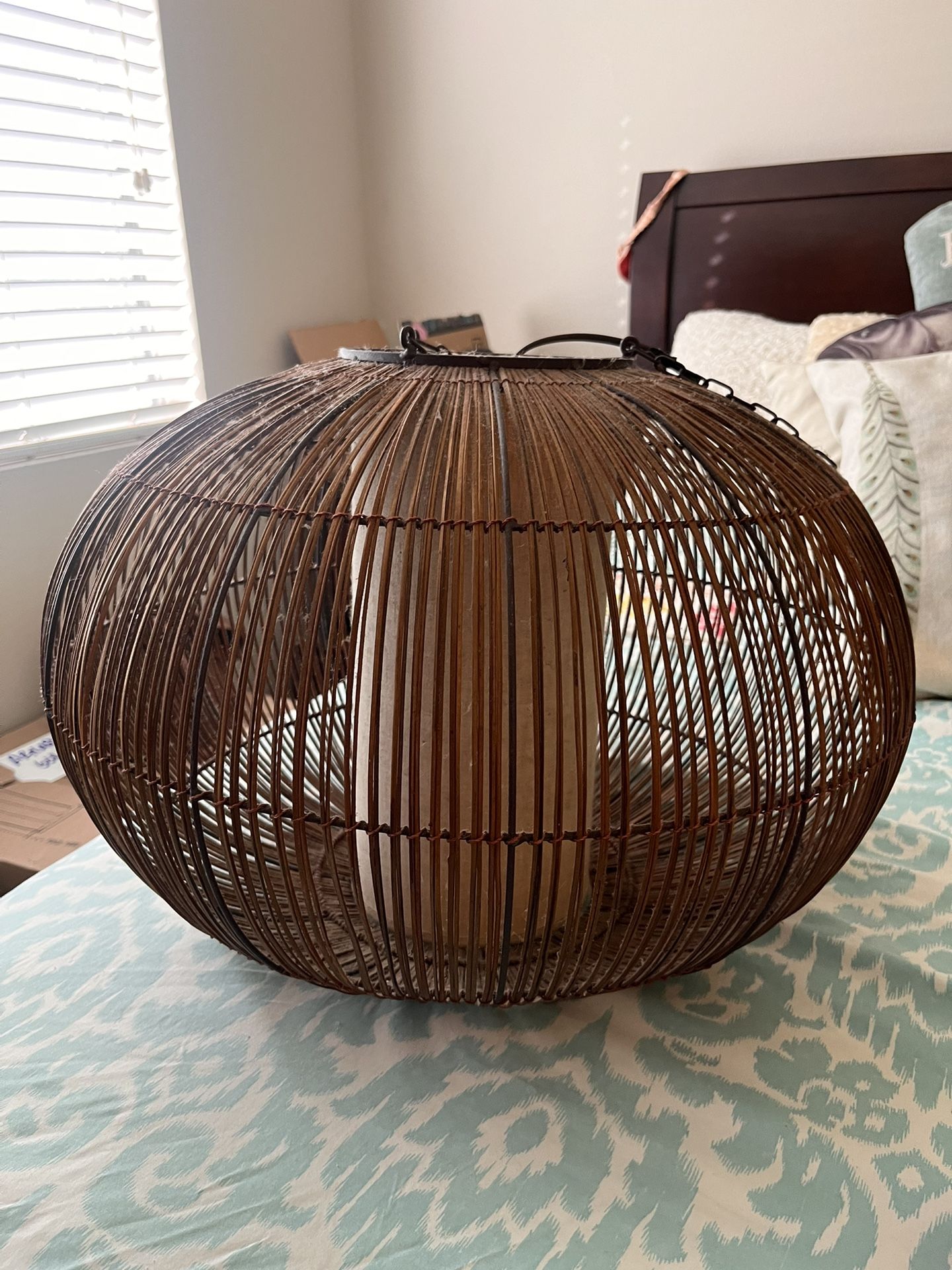Pier One Import Ceiling Bamboo Lamp for Sale in Lutz, FL - OfferUp
