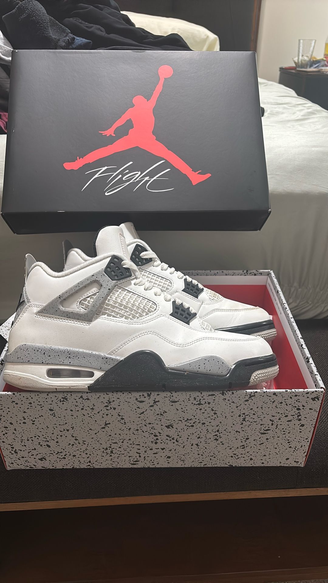 Air Jordan 4 Retro ‘White Cement' 2025