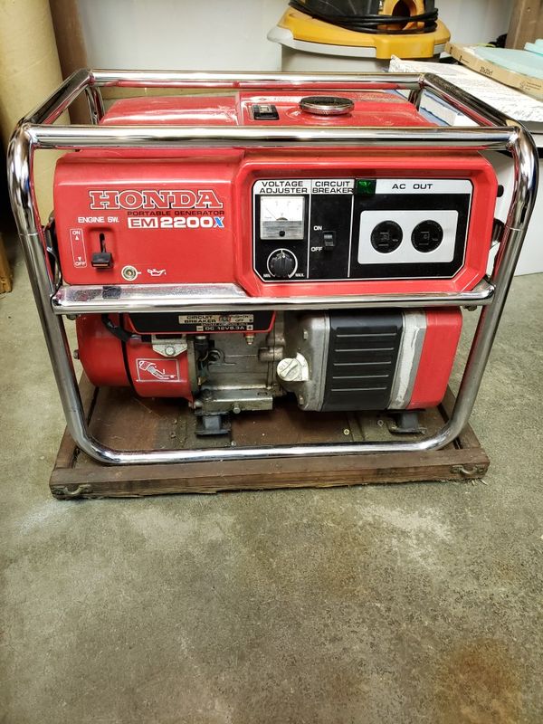 Honda EM2200X Generator for Sale in Tumwater, WA OfferUp