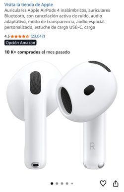 AirPods gen 4 con cancelación de ruido / with noise cancellation