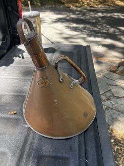 Vintage Copper Blood's Whistling Kettle