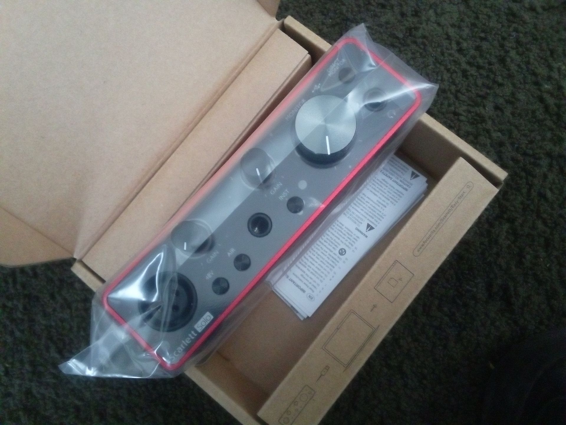 Scarlett solo 3rd Gen