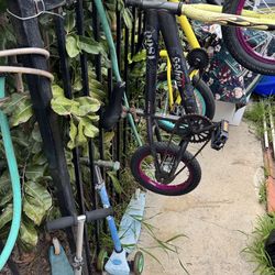 Bunch of bikes and scooter