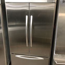 Kitchen Aid 42”wide Built In French Style Refrigerator In Stainless Steel 