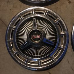 1965 1966 Impala Nova SS Hub Caps All 4