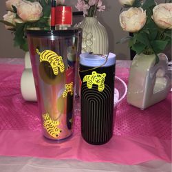 Starbucks Lunar New Year Of The Tiger Tumblers 