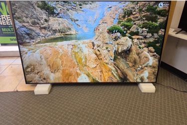 65 LG 4K smart HGTV $55 down on financing free delivery six month warranty