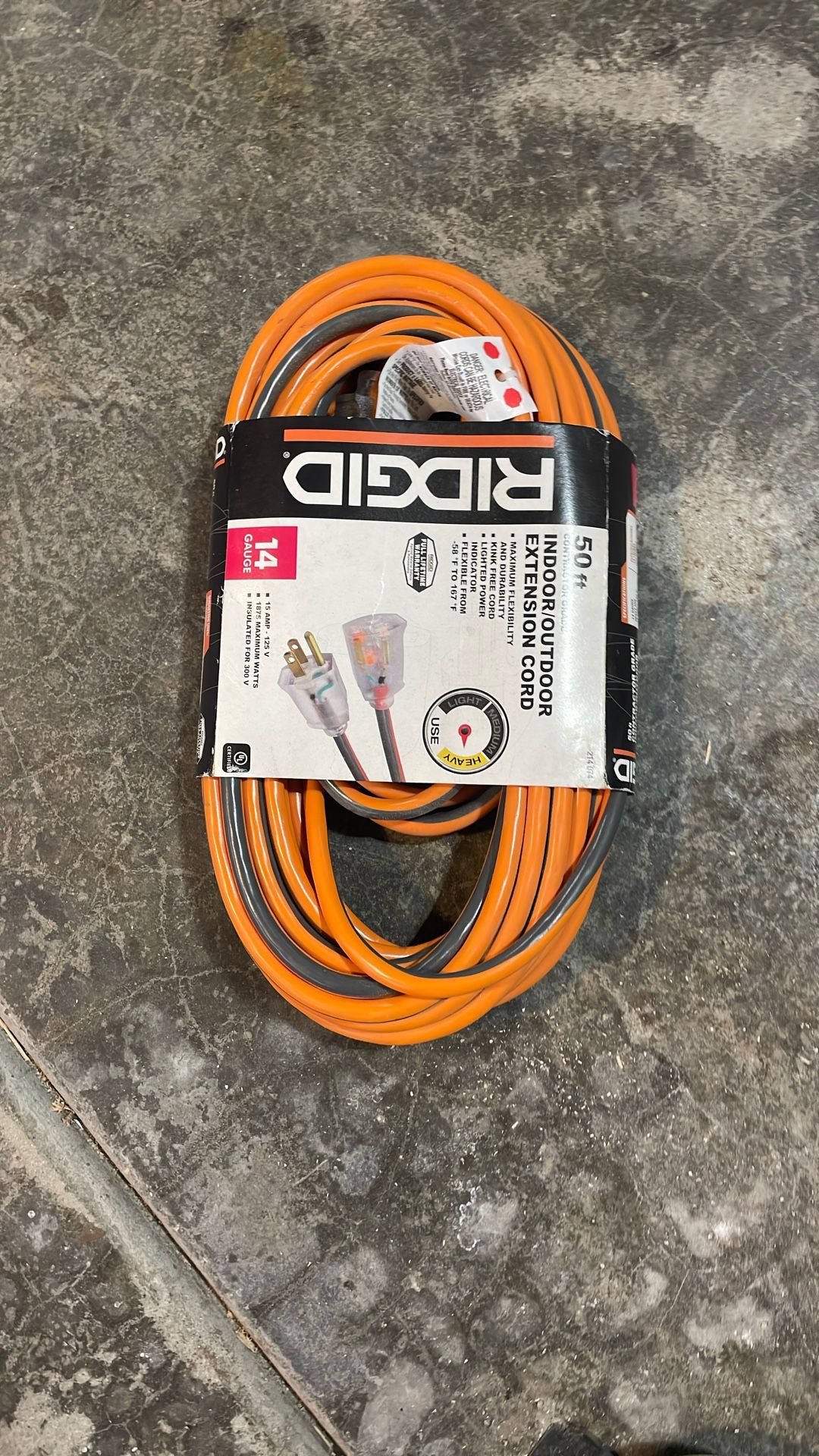 50’ Extension Cord