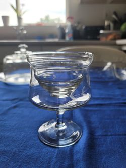 Princess House Shrimp Coktai Glasses 12 Piezas