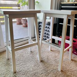 White Bar Stools