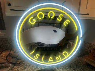 Goose Island Beer Co Neon Light