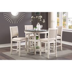 5 piece counter height table set