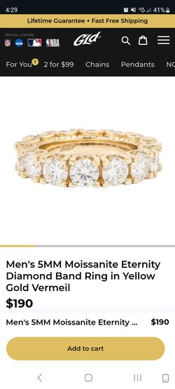 GLD eternity Ring size 10