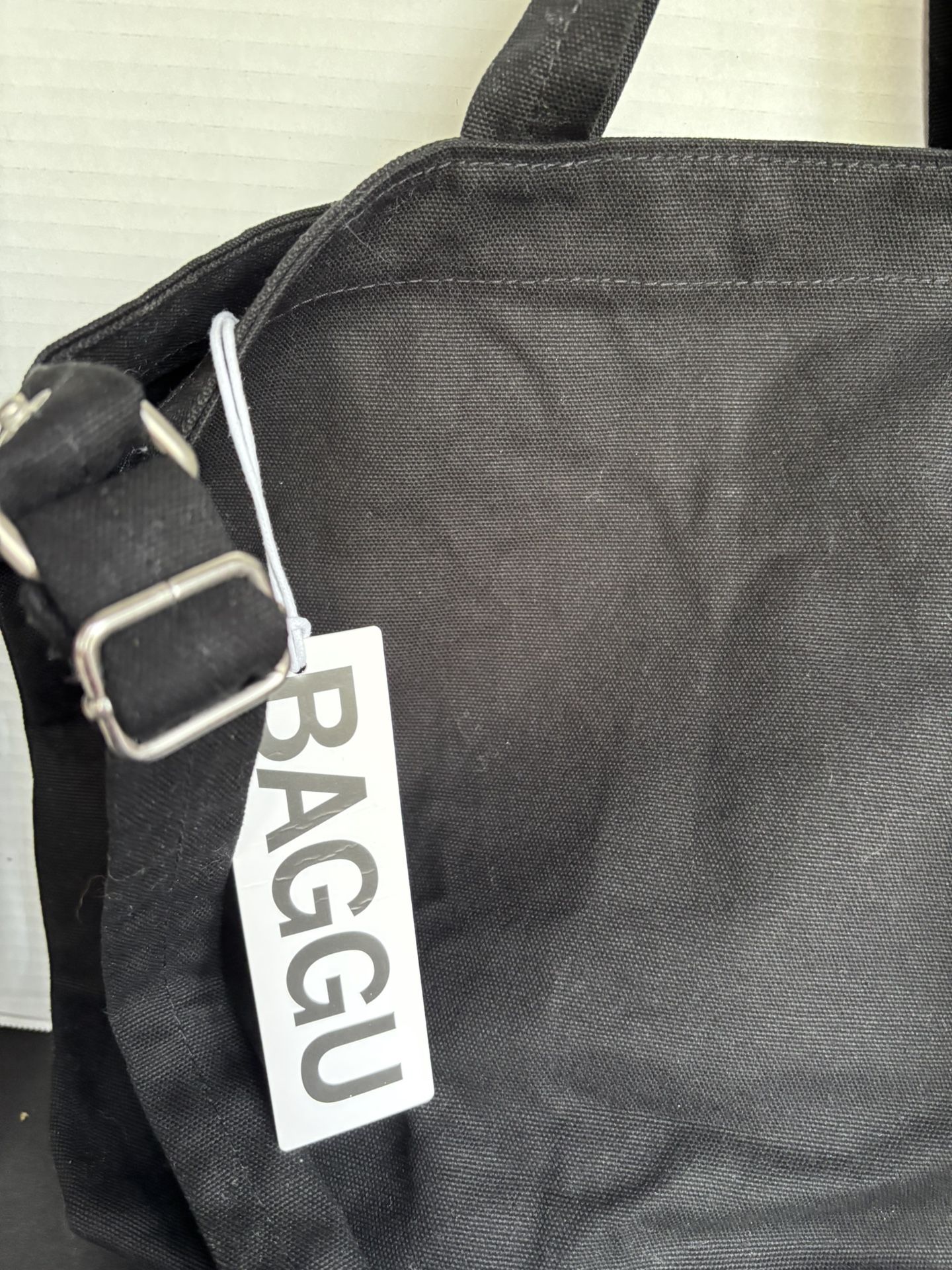 NEW! BAGGU BLACK TOTE BAG
