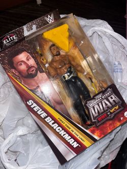 Steve Blackman WWE elite action figure