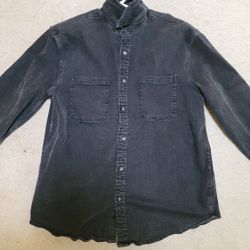 Black Arizona Jeans Co. Jean Jacket Size L