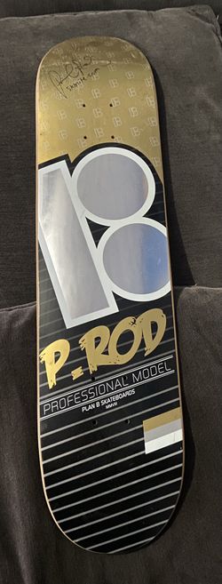 P Rod Signed Skateboard Paul Rodriguez Rare