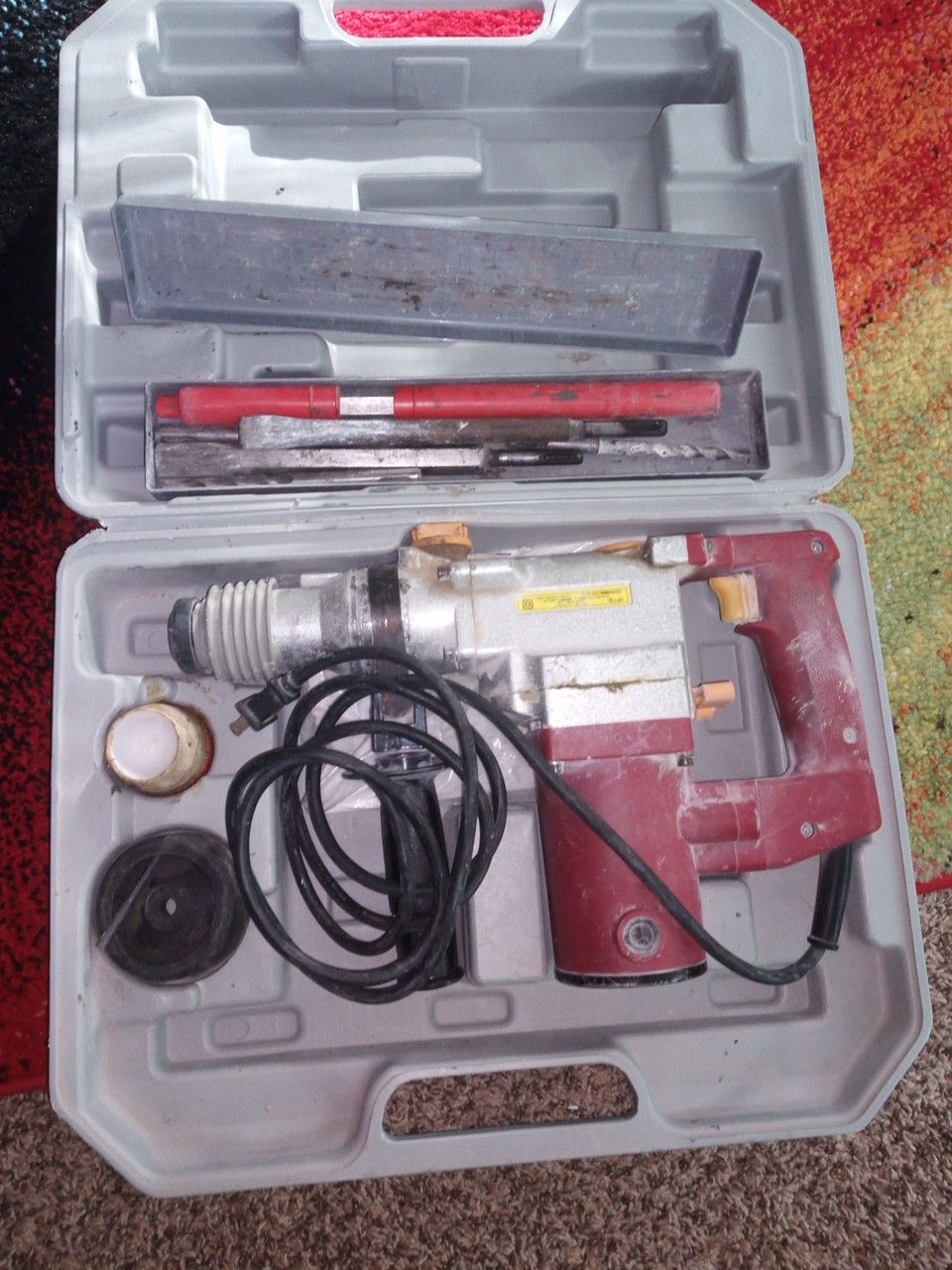 SDS hammer drill and demo chipper