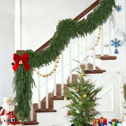6 Ft Artificial Norfolk Pine Garland – Realistic Christmas