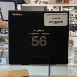 Fuji XF 56mm F1.2 Lens