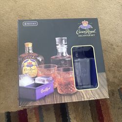 Crown Royal Decanter Set