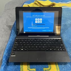 ASUS T100TAM 2 In 1 Laptop Tablet. Windows 10 