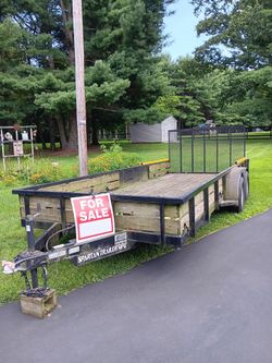 2017 Techworks 18 foot trailer