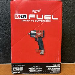 Milwaukee 2962-20 M18 FUEL™ 1/2" Mid-Torque Impact Wrench w/ Friction Ring (Tool