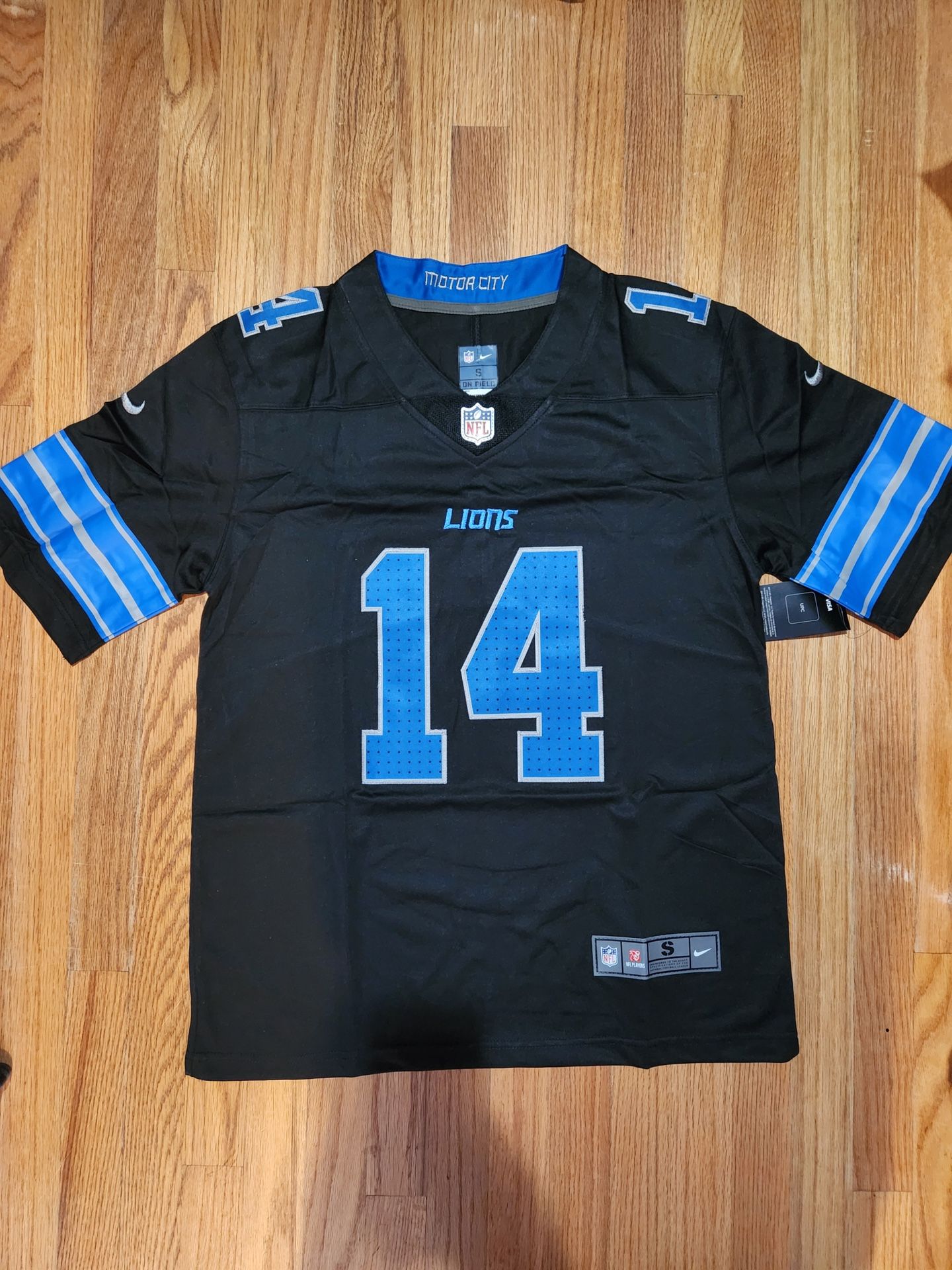 NFL Detroit Lions football uniform No.14 St. Brown jersey Amon-Ra