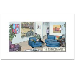 Bizarro! "Sectional" Numbered Limited Edition Hand Signed by Creator Dan Piraro; Letter of Authenticity.