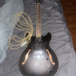 Ibanez Electric Guitar/with Fender Amp 