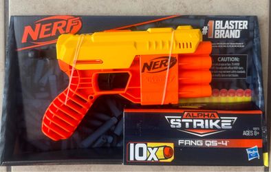 The Nerf Alpha Strike Fang QS-4-NEW!