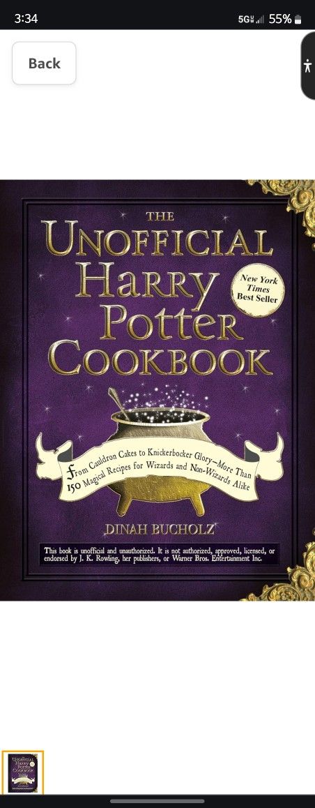 Harry Potter Cook Book