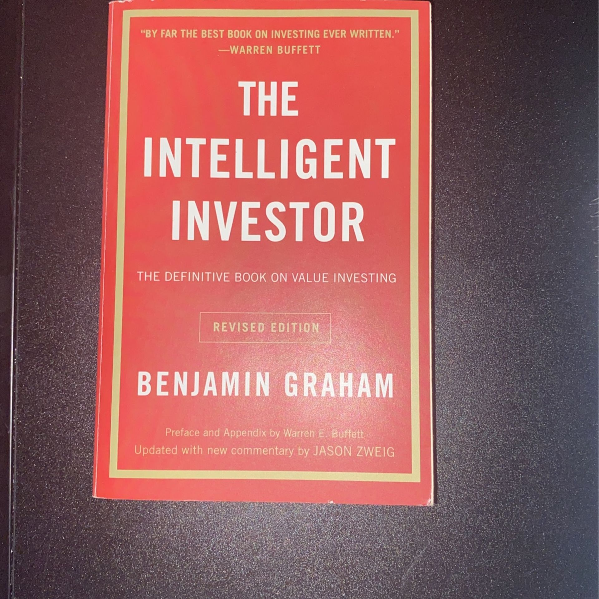 THE INTELLIGENT INVESTOR BY BENJAMIN GRAHAM