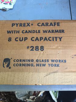 Vintage Pyrex Carafe