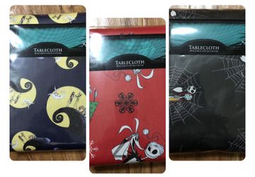 Nightmare Before Christmas Table Cloth