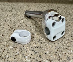Gt bmx performer stem and seat clamp