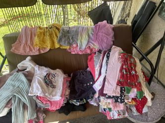 3 Or 3t Girls Clothes Bundle With Shoes