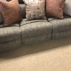 Electric Reclining Couch And Loveseat