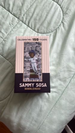 Sammy Sosa Bobblehead Chicago Cubs memorabilia