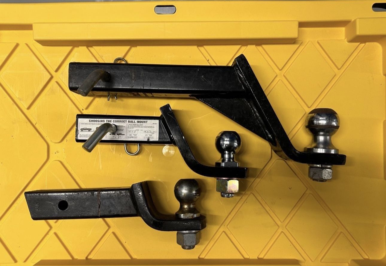 Towing Itch Ball Set 3 Sizes Package Deal