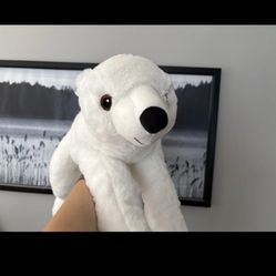 IKEA Snuttig Polar Bear Plush 30” BNWT