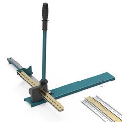 BreeRainz Din Rail Cutter - Double Groove Tool